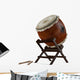 Taiko Drums Traditional Japanese Wall Decal
