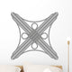Cloverleaf Interchange Road Junction Wall Decal
