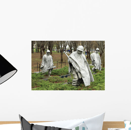Korean War Veterans memorial Wall Mural