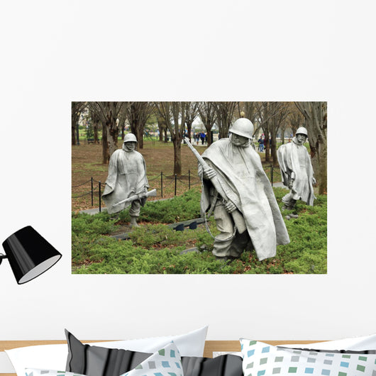 Korean War Veterans memorial Wall Mural