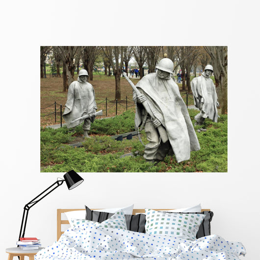 Korean War Veterans memorial Wall Mural