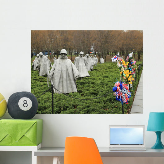 Korean War Veterans Memorial Wall Mural
