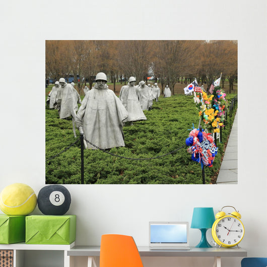 Korean War Veterans Memorial Wall Mural
