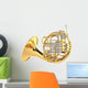 Double French Horn Wall Decal