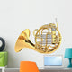 Double French Horn Wall Decal