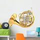 Double French Horn Wall Decal