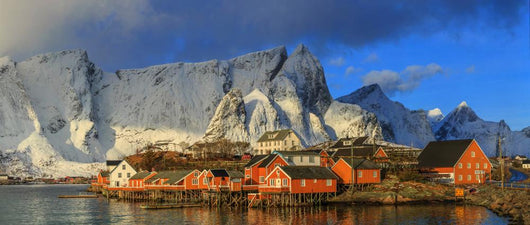 Fishing Villages Norway Wall Decal