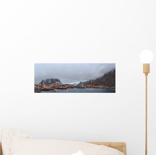Fishing Village Wall Decal