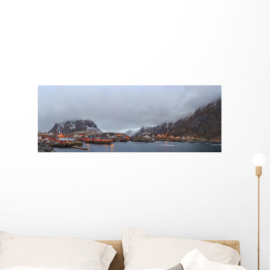 Fishing Village Wall Decal