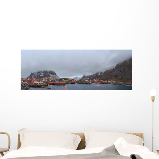 Fishing Village Wall Decal