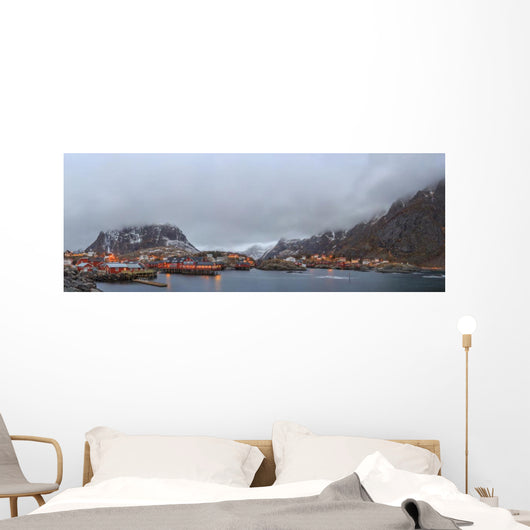 Fishing Village Wall Decal
