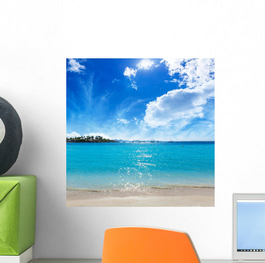 Platja Alcudia Beach Mallorca Wall Decal