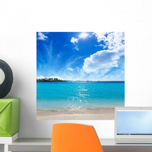Platja Alcudia Beach Mallorca Wall Decal