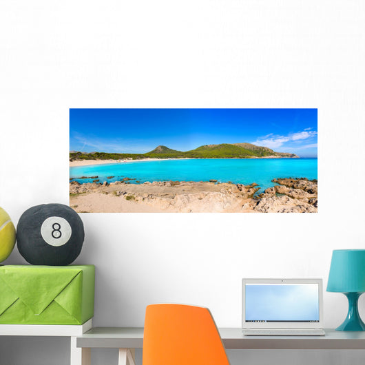 Majorca Cala Agulla Beach Wall Decal