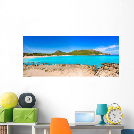 Majorca Cala Agulla Beach Wall Decal