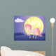 Moon and Unicorn Wall Decal Design 2