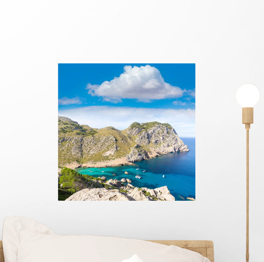 Majorca Cala Figuera Beach Wall Decal