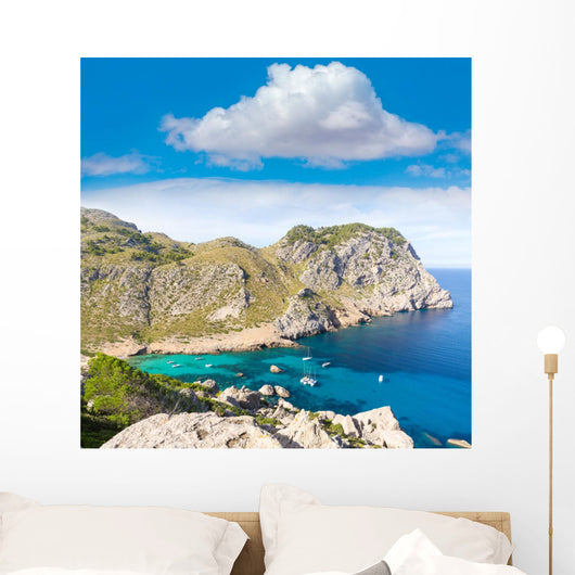 Majorca Cala Figuera Beach Wall Decal