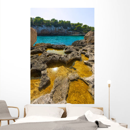 Majorca Cala Llombards Santanyi beach Mallorca Wall Mural