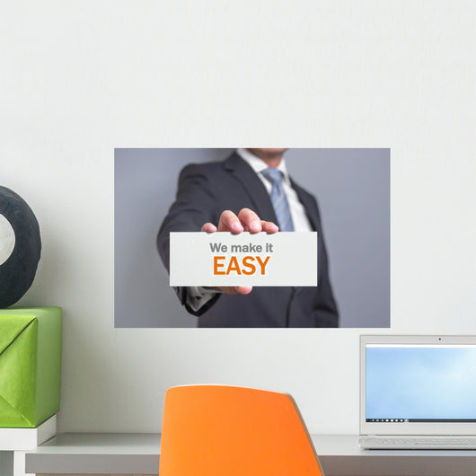 We Make It Easy Wall Decal