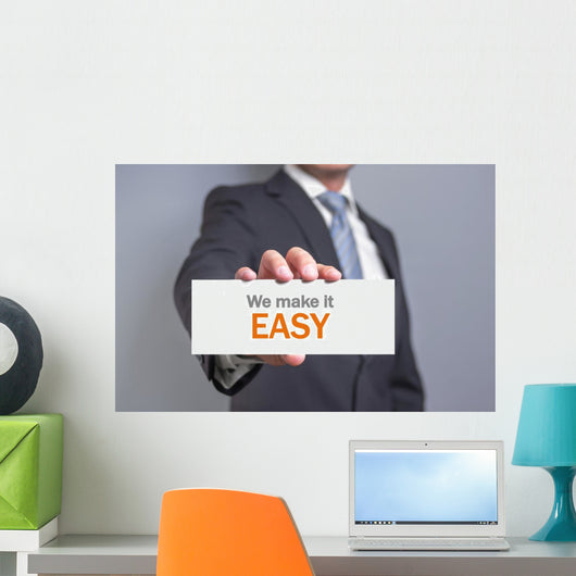 We Make It Easy Wall Decal