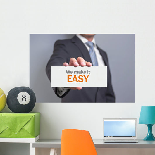 We Make It Easy Wall Decal