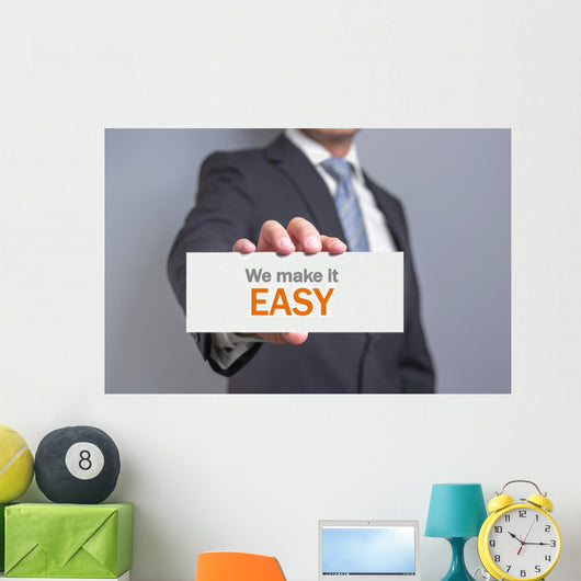 We Make It Easy Wall Decal