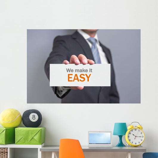 We Make It Easy Wall Decal
