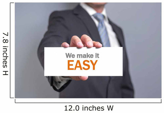 We Make It Easy Wall Decal