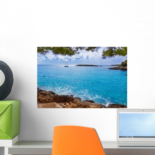 Majorca Playa Illetas Beach Wall Decal