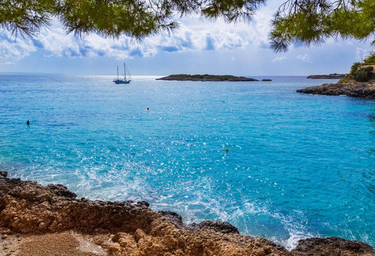 Majorca Playa Illetas Beach Wall Decal