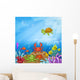 Illustration Underwater World Wall Decal