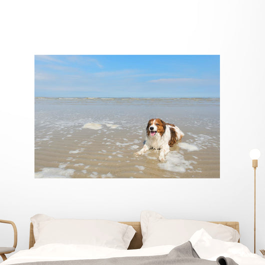 North Sea Beach Wall Decal