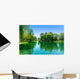 Boston Common Lake and Wall Decal
