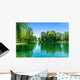 Boston Common Lake and Wall Decal