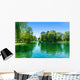 Boston Common Lake and Wall Decal