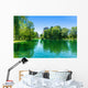 Boston Common Lake and Wall Decal