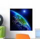 Earth Continents Wall Decal