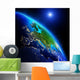 Earth Continents Wall Decal