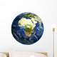 Earth Globe Map Wall Decal Design 2