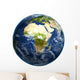 Earth Globe Map Wall Decal Design 2