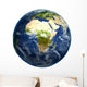Earth Globe Map Wall Decal Design 2