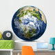 Earth Globe Map Wall Decal Design 1