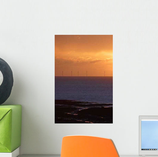 Offshore Windfarm Wall Decal