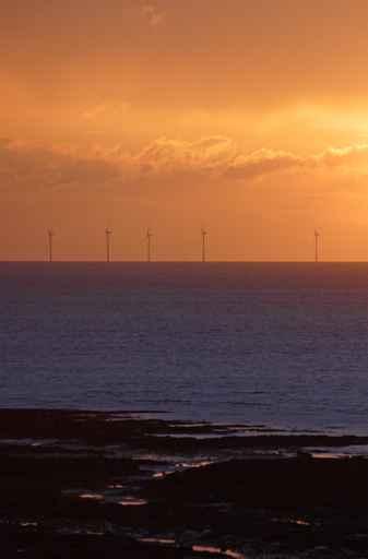Offshore Windfarm Wall Decal
