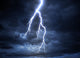 Lightning Strike Wall Decal