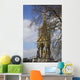 London Sculpture Gold Wall Decal