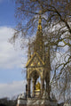 London Sculpture Gold Wall Decal