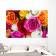 Bouquet Fresh Roses Wall Decal