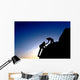 Silhouette Helping Hand between Wall Decal Design 2